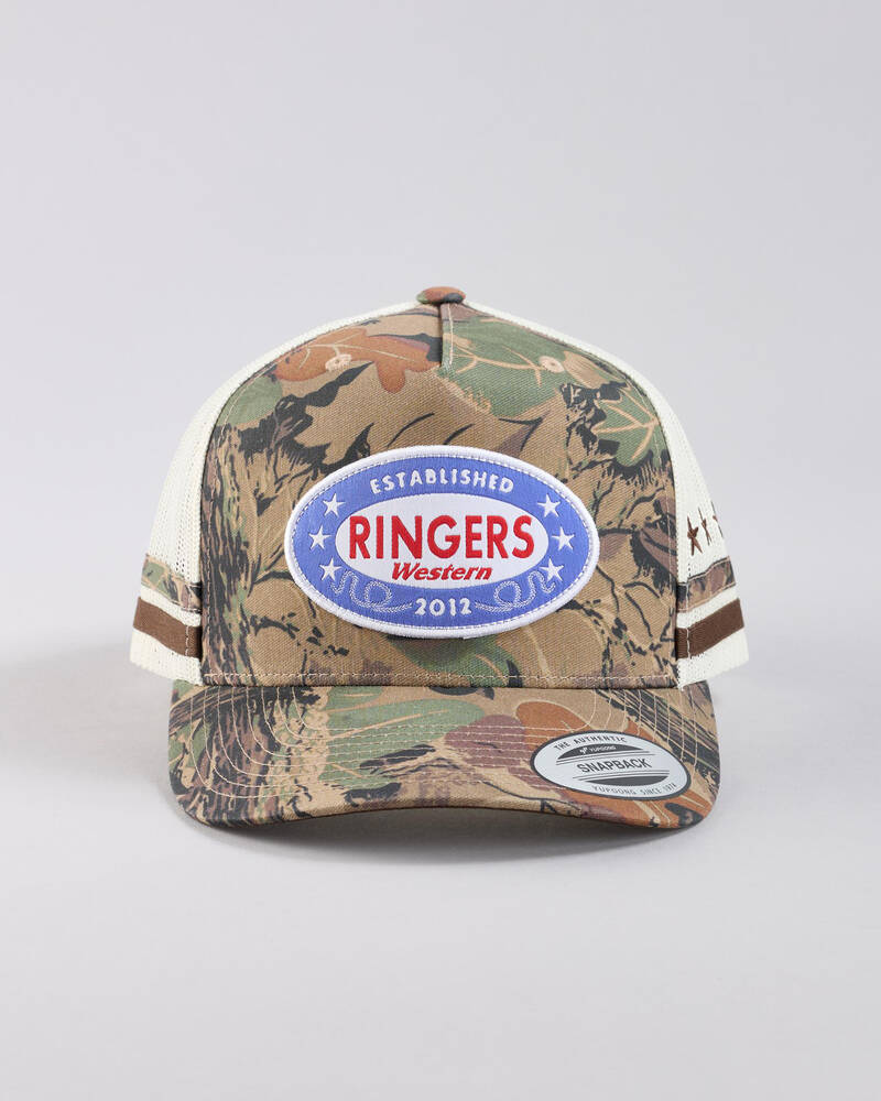 Ringers Western Shooter Deep Fit Trucker Cap for Mens