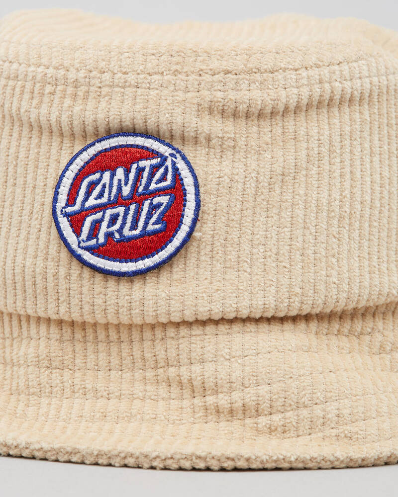 Santa Cruz Retro Dot Patch Cord Bucket Hat for Womens