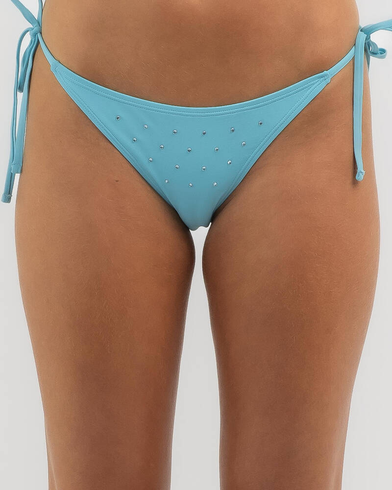 Kaiami Sparkle Tie Bikini Bottom for Womens