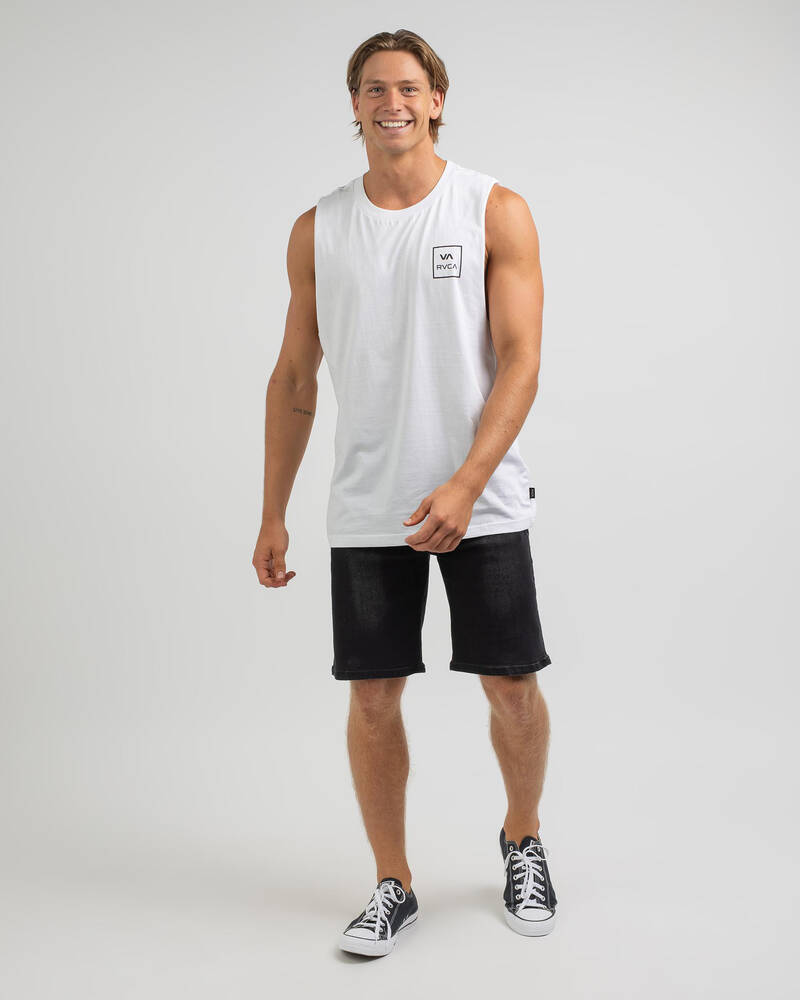 RVCA Va All The Way Muscle Tank for Mens