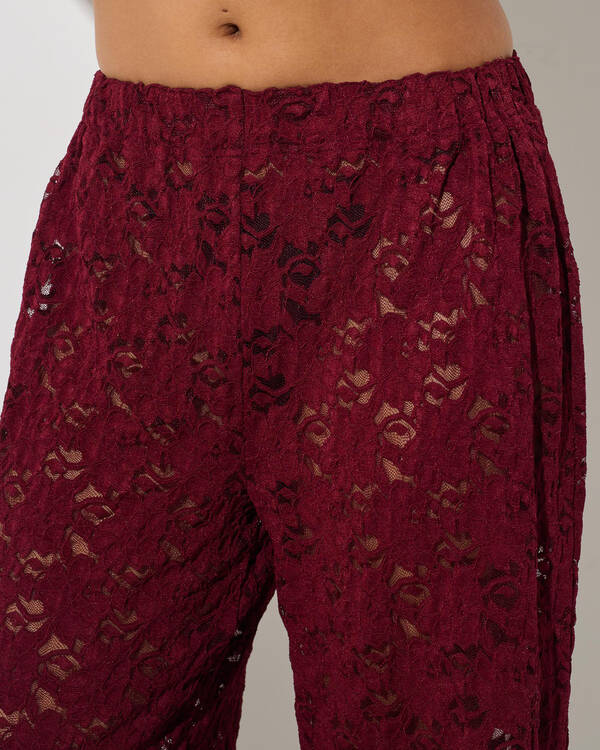 Mooloola Meli French Lace Pants for Womens