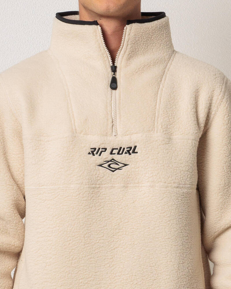 Rip Curl Bells Polar Fleece Pullover Sweatshirt for Mens