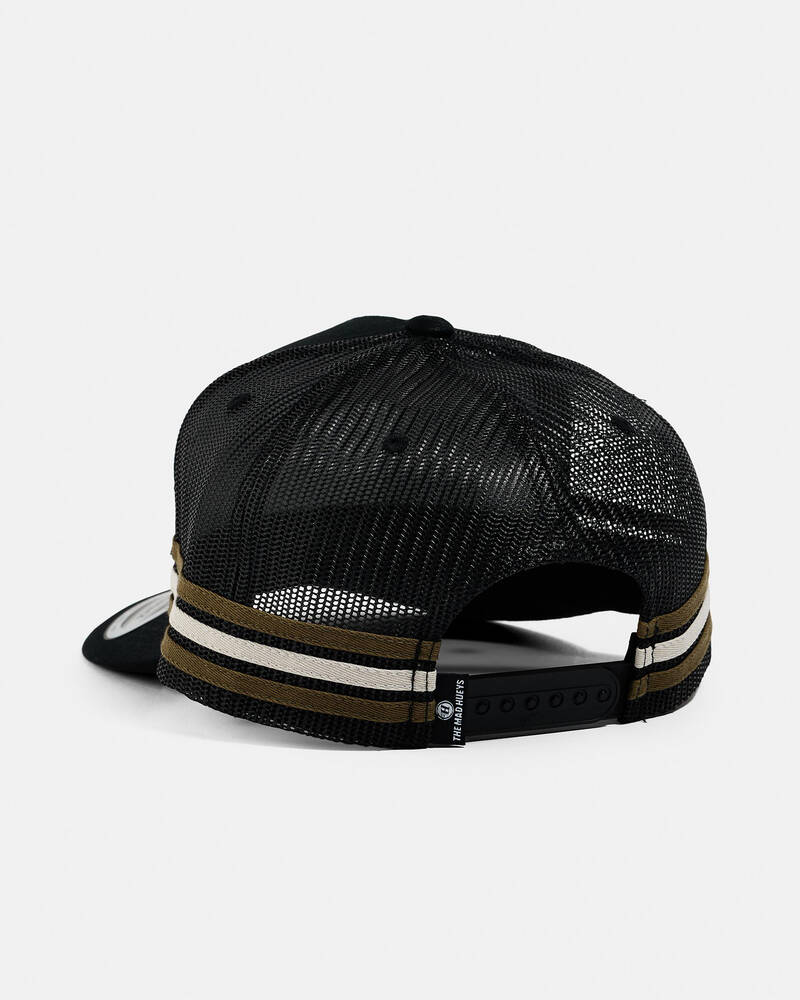 The Mad Hueys Scootin Shoey Twill Trucker Cap for Mens