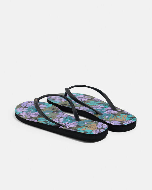 Roxy Bermuda Print Thongs for Womens