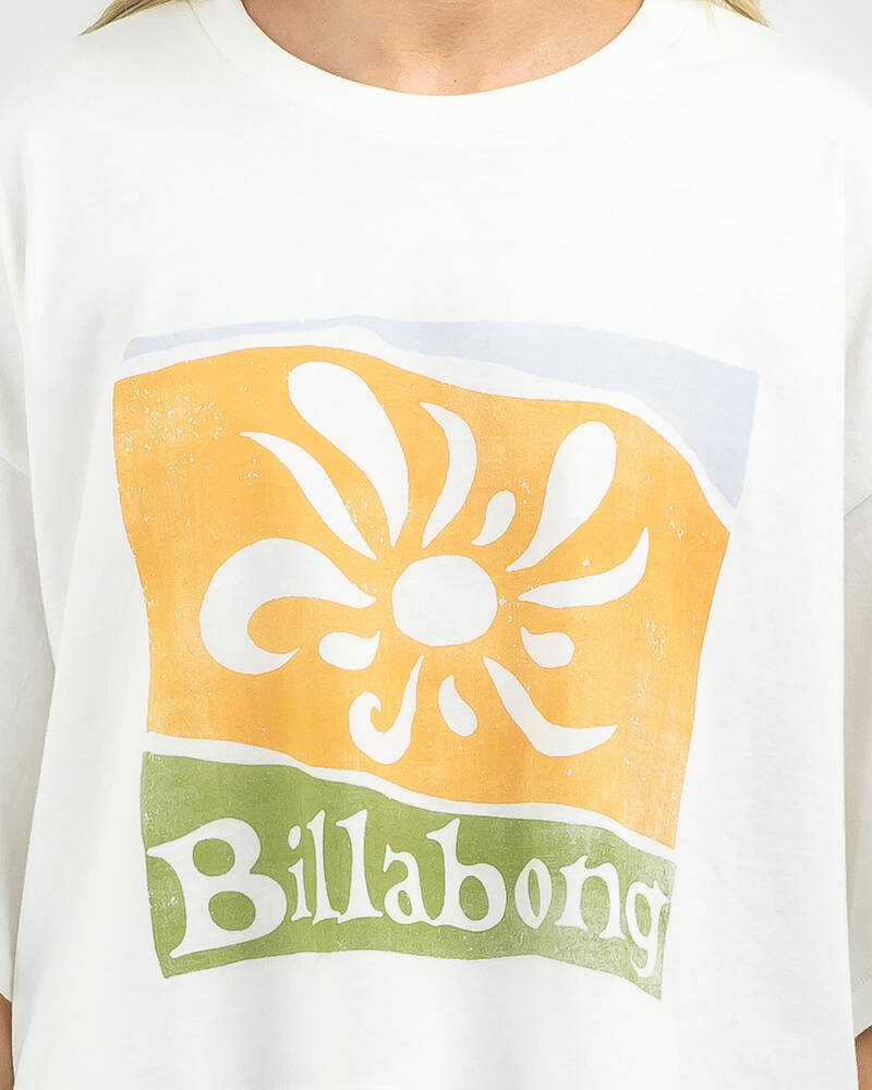 Billabong Aloha Tides Cropped T-Shirt for Womens