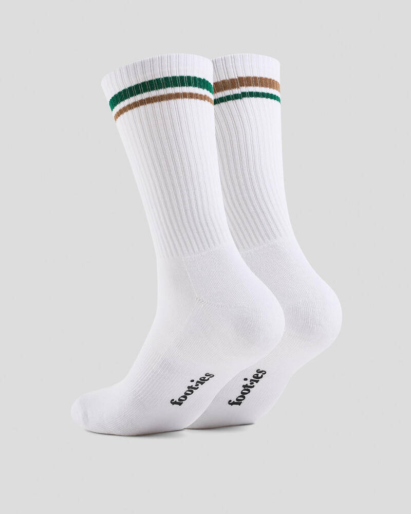 FOOT-IES Blaze Sport Golf Sneaker Socks 2 Pack for Mens