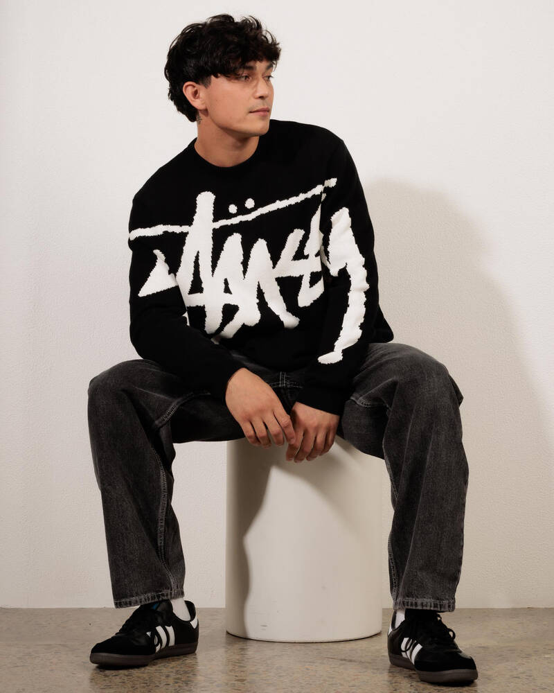 Stussy Stock Knit Sweatshirt for Mens