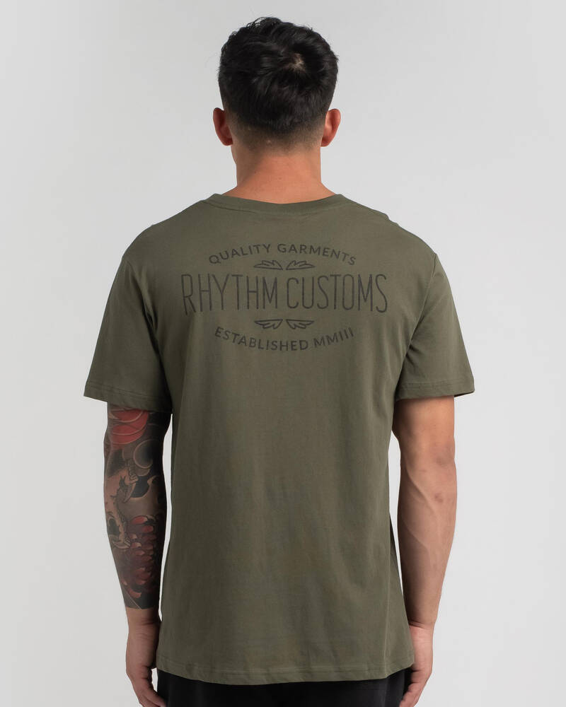 Rhythm Custom T-Shirt for Mens