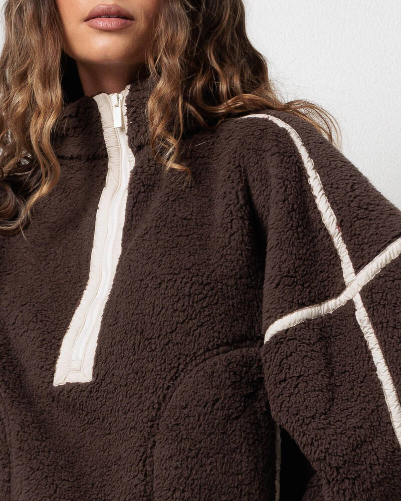 Mooloola Summit Quarter Zip Polar Fleece for Womens