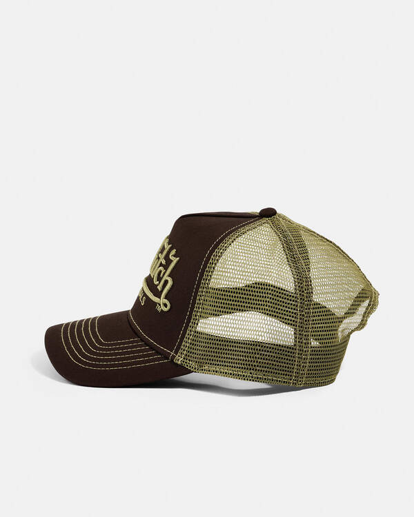Von Dutch Big Signature Trucker Cap for Unisex
