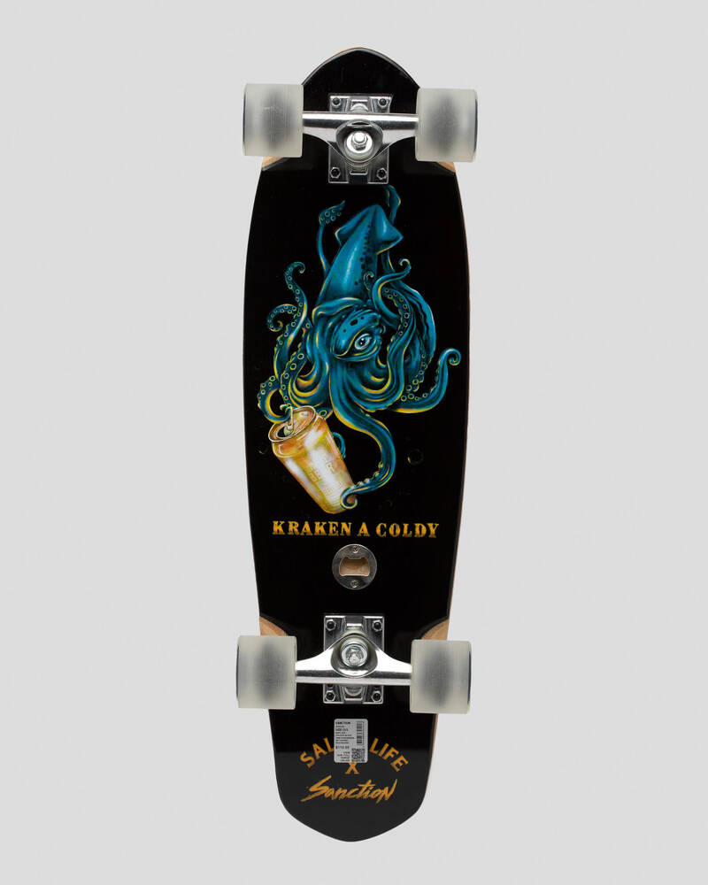 Sanction Kraken 28" Cruiser Skateboard for Unisex