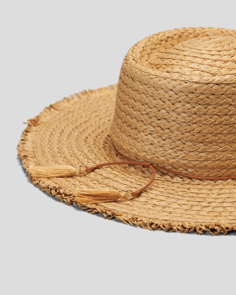 Mooloola Harper Boater Hat for Womens