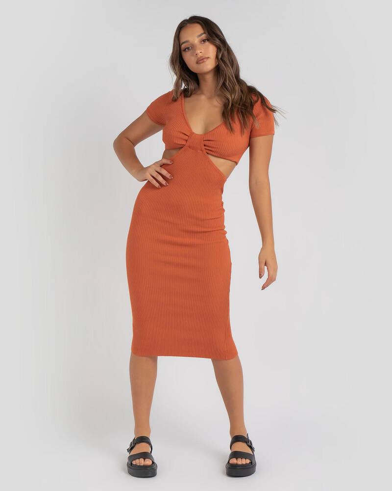 Into Fashions I'm Cute Midi Dress for Womens