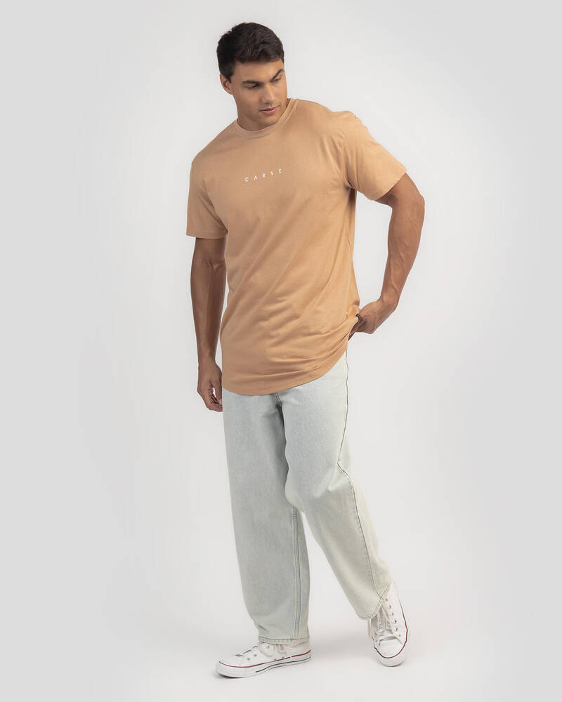 Carve Flint Stones T-Shirt for Mens