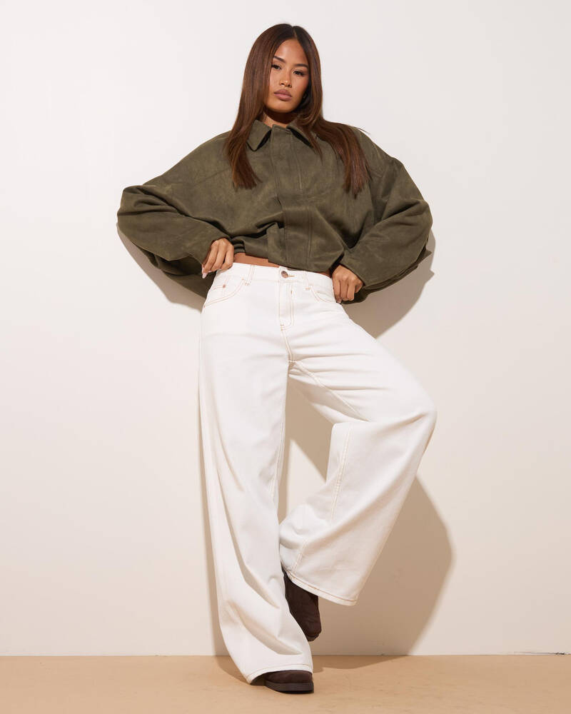 DESU Soho Wide Leg Jeans for Womens