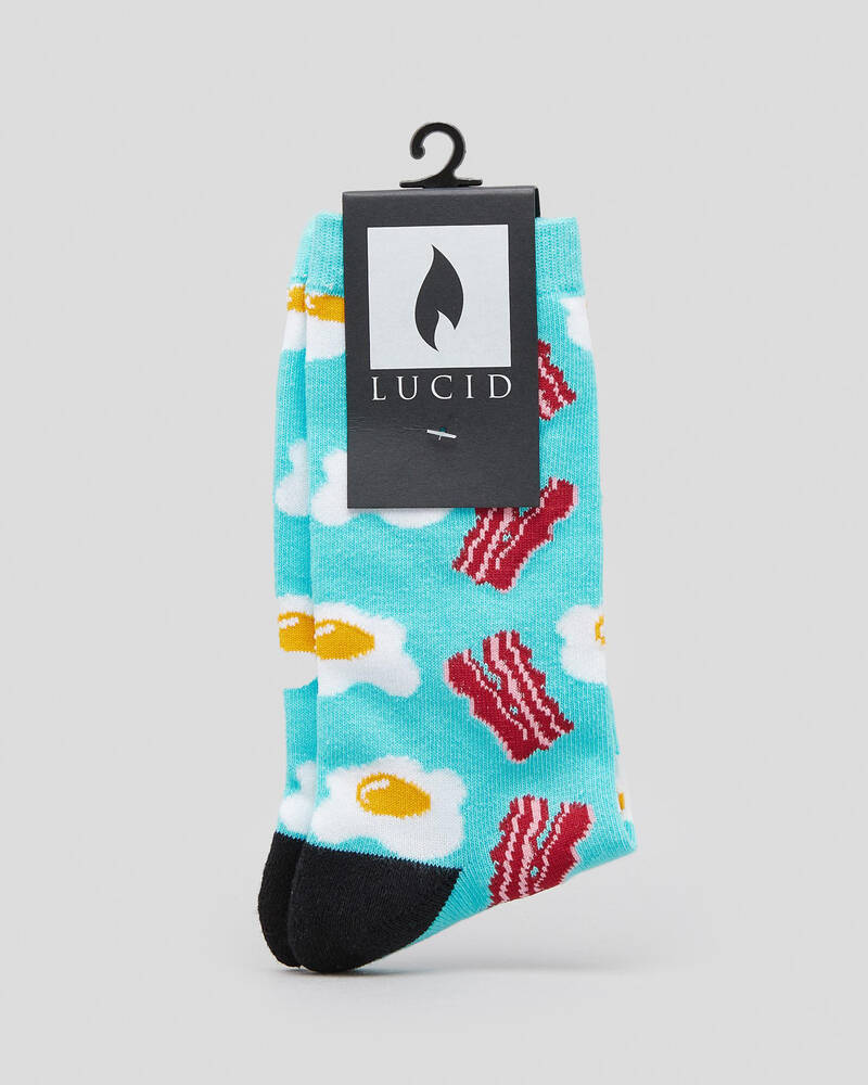 Lucid Breakfast Socks for Mens