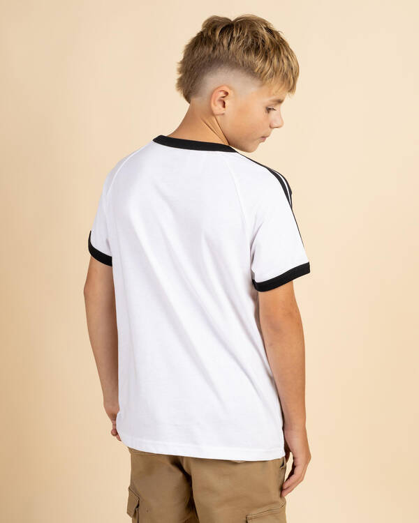 adidas Boys' 3 Stripe T-Shirt for Mens