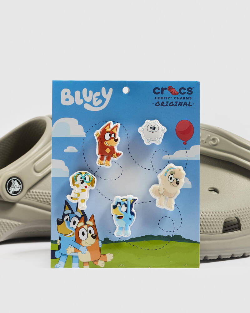 Crocs Bluey Multi Jibbitz 5 Pack for Unisex