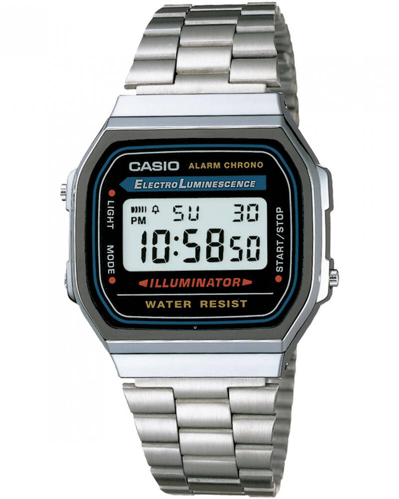 Casio A168WA-1 Vintage Watch for Mens