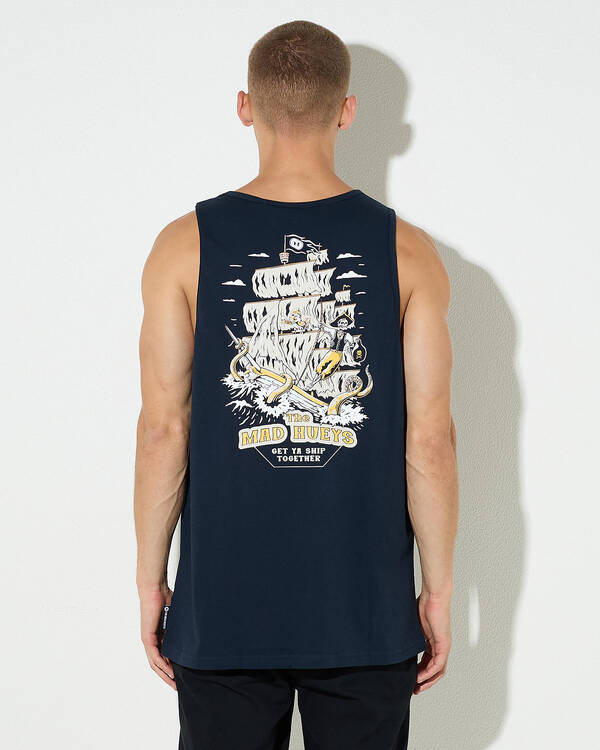 The Mad Hueys Get Ya Ship Singlet Tank for Mens