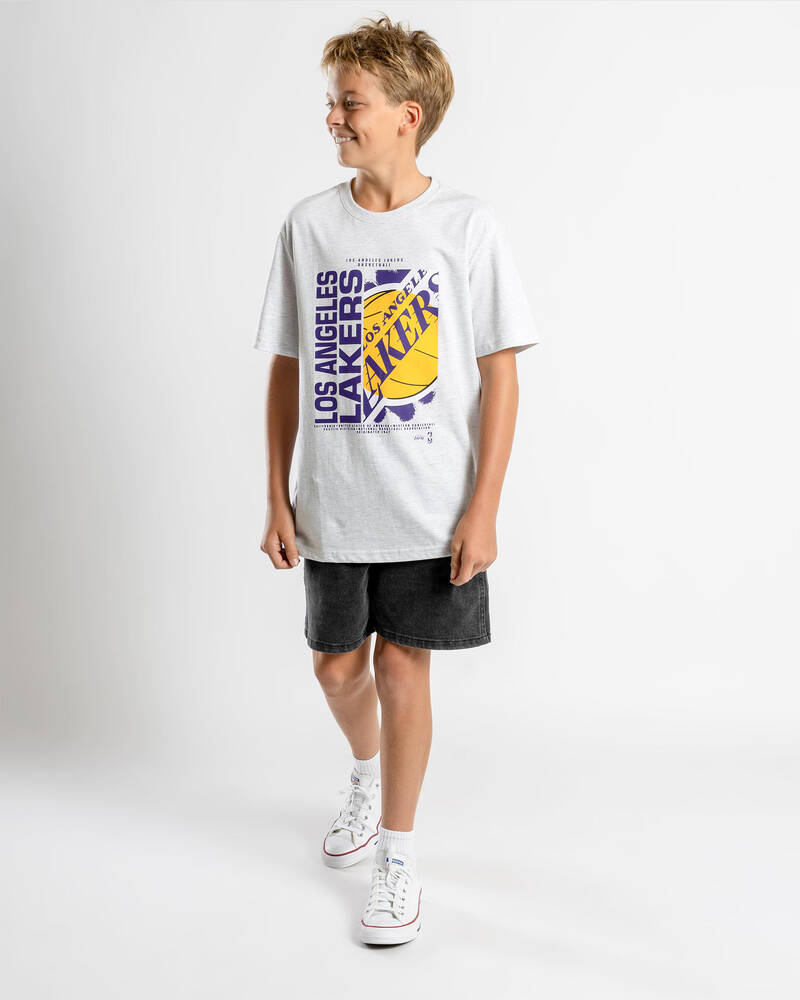NBA Boys' Los Angeles Lakers Drumond Vintage T-Shirt for Mens