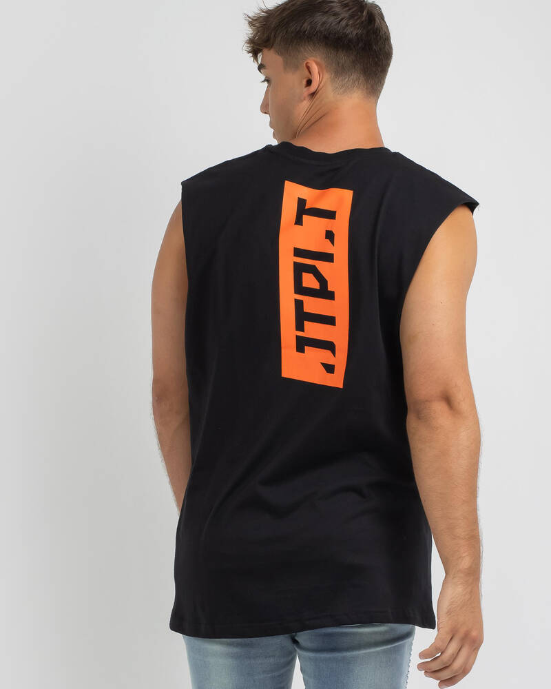 Jetpilot Taped Muscle Tank for Mens
