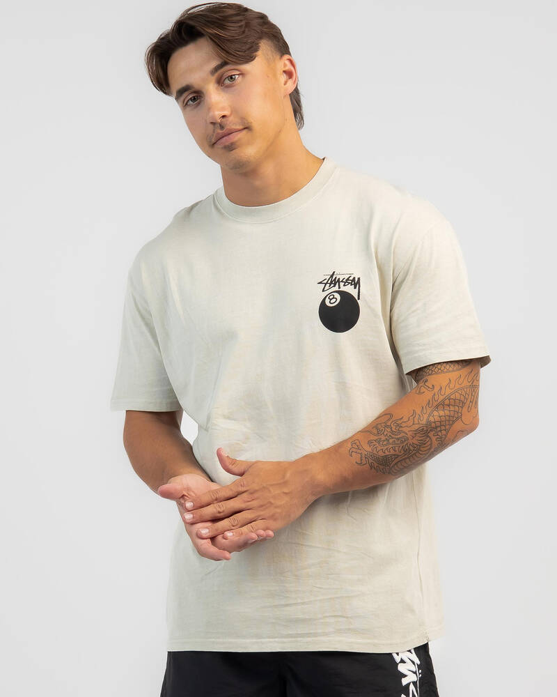 Stussy Pigment 8 Ball T-Shirt for Mens