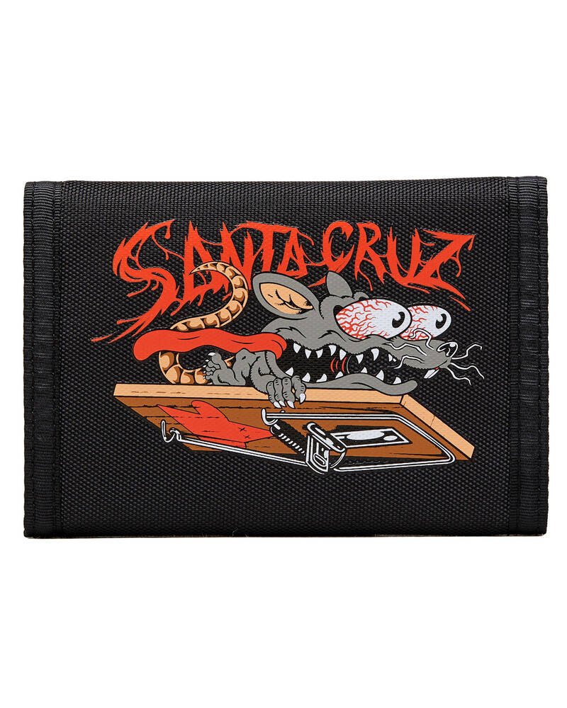 Santa Cruz Rat Slasher Velcro Wallet for Mens