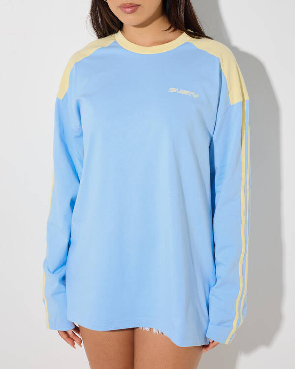 Rusty Penny Oversized Long Sleeve T-Shirt for Womens