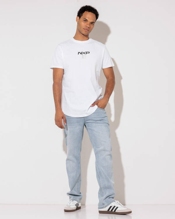 Nena & Pasadena Crew Dual Curved T-Shirt for Mens