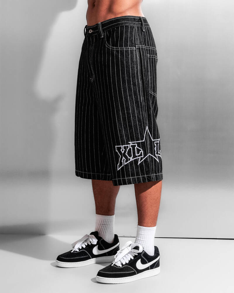 XLarge LA Star Baggy Bull Denim Shorts for Mens