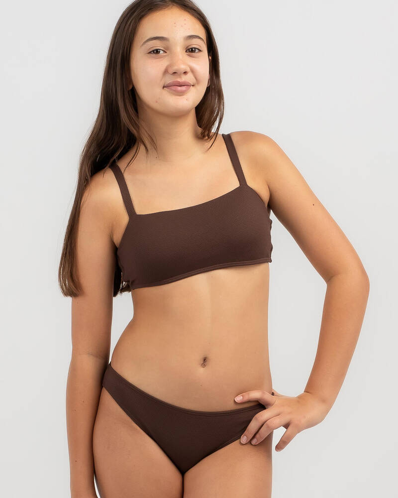 Topanga Girls' Antonia Bandeau Bikini Set for Womens