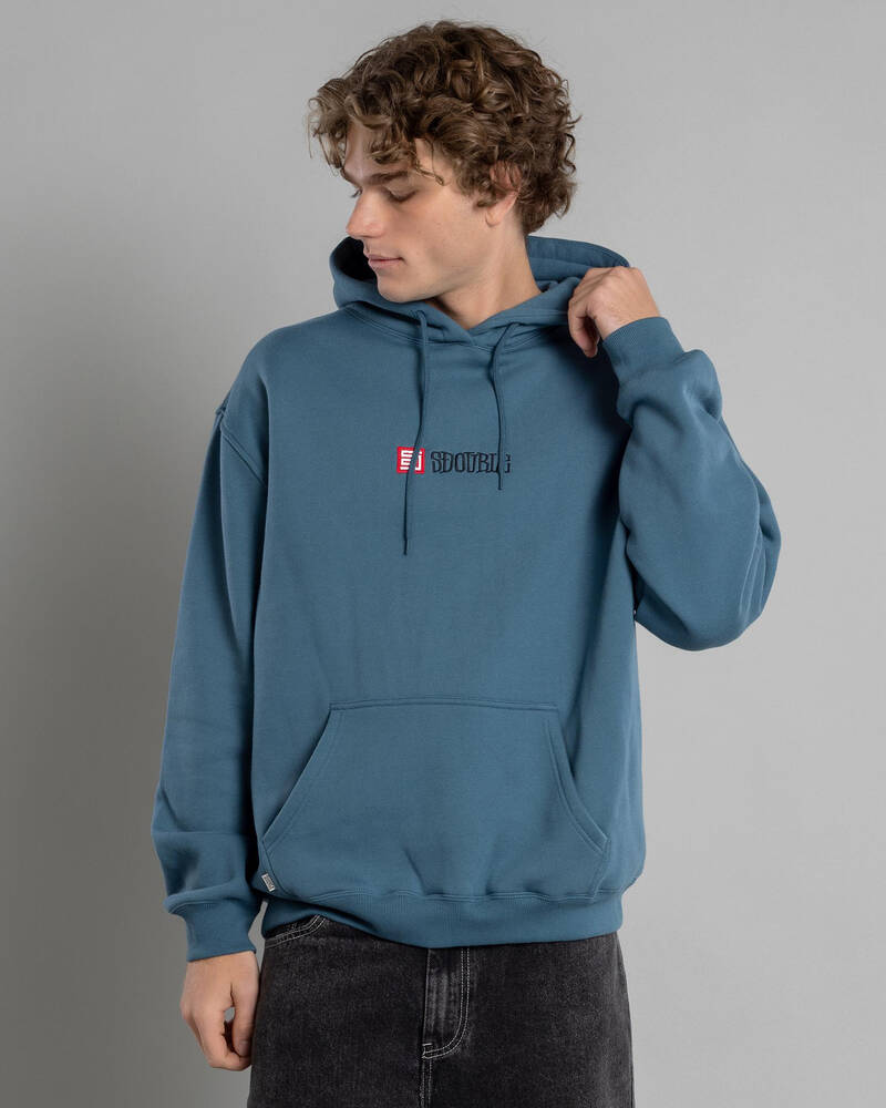 S-Double S-Cube Block Hoodie for Mens