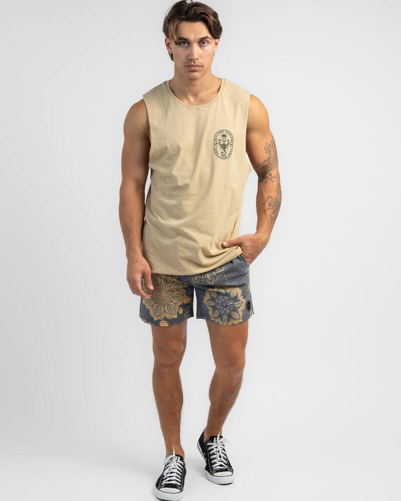 Skylark Paisley Mully Shorts for Mens