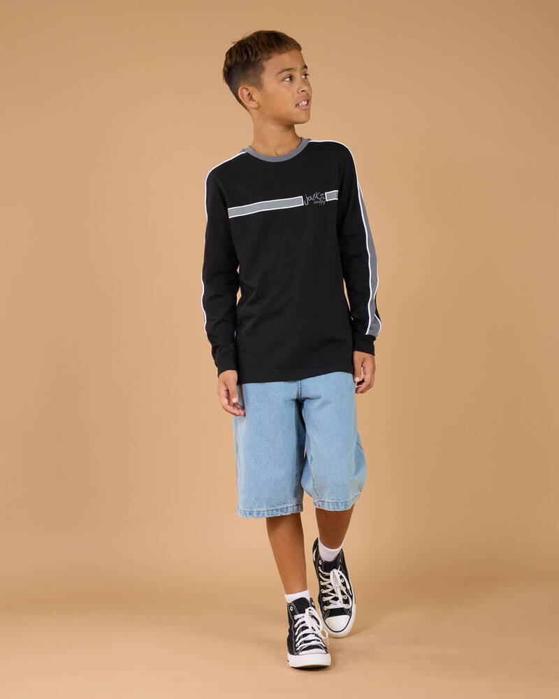 Jacks Boys' Breakline Long Sleeve T-Shirt for Mens