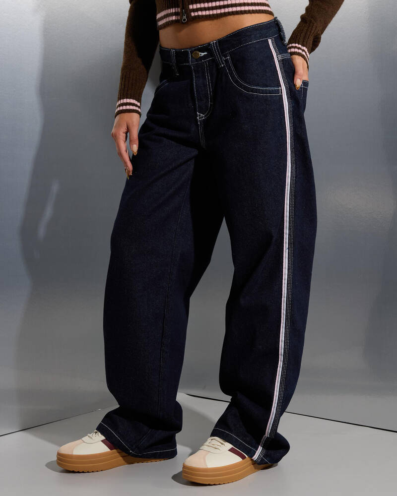 Rusty Flip Mommy Jeans for Womens