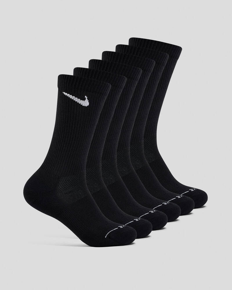 Nike Women's Everyday Plus Cushioned Training Crew Sock Pack for Womens image number null