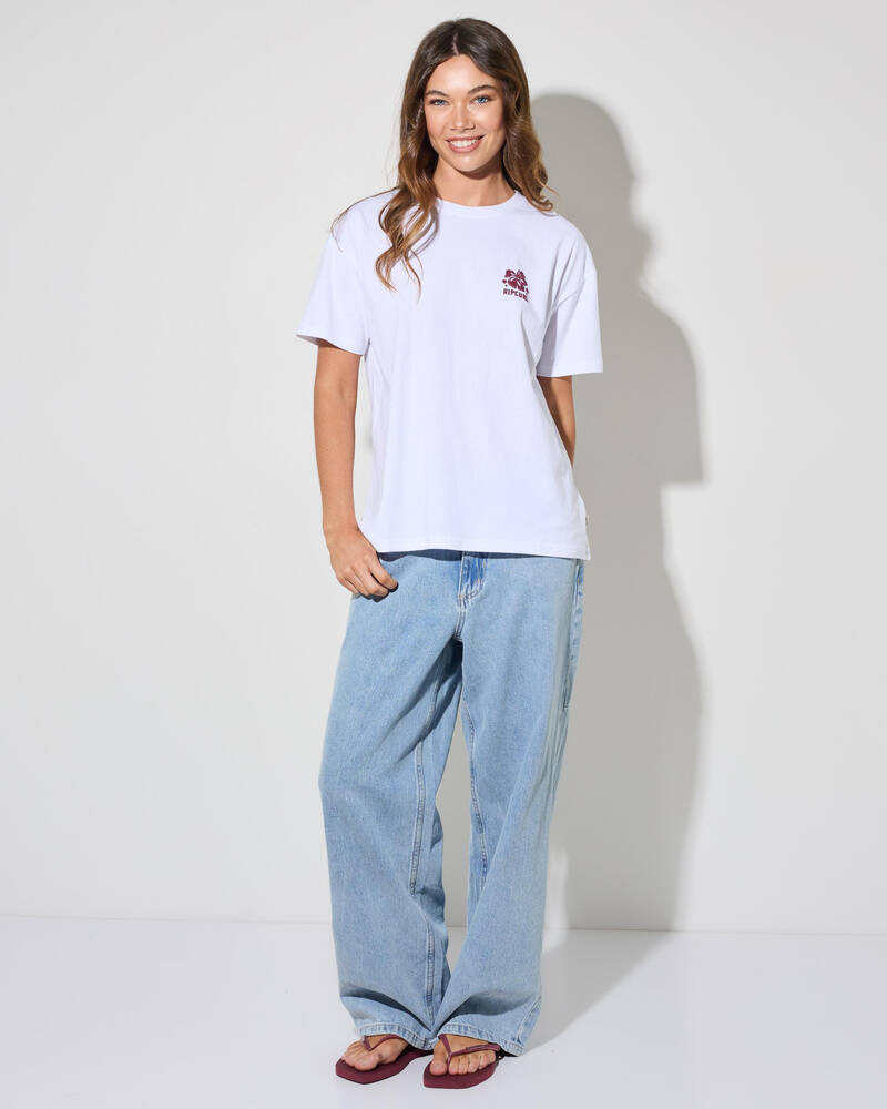 Rip Curl Surf Puff Party Pack Relaxed T-Shirt for Womens