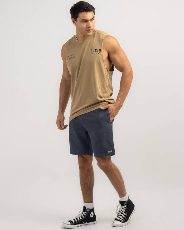 Lucid Hemp Walk Shorts for Mens