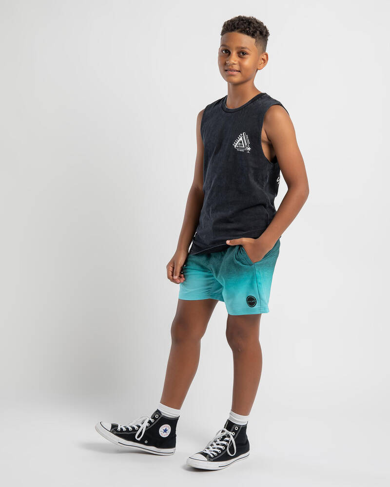 Skylark Boys' Twofold Elastic Waist Shorts for Mens
