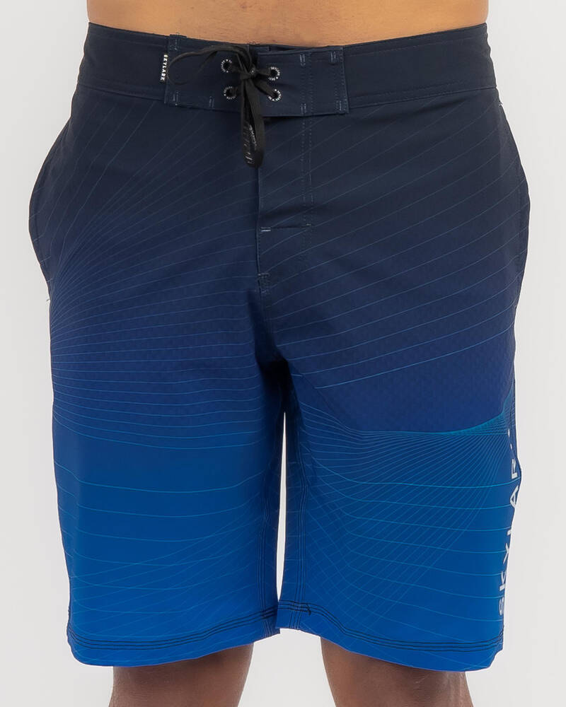Skylark Skewed Board Shorts for Mens