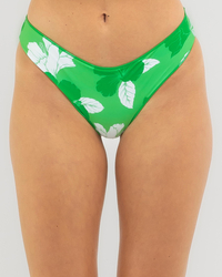 Kaiami Kalena Cheeky Ruch Bikini Bottom for Womens image number null