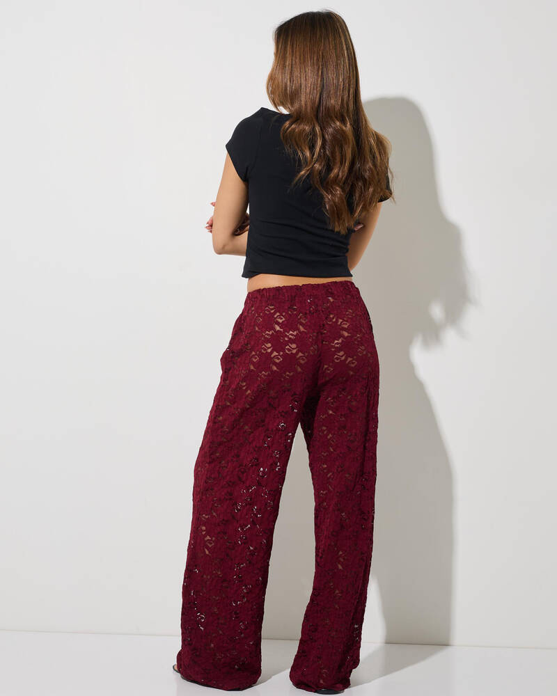 Mooloola Meli French Lace Pants for Womens