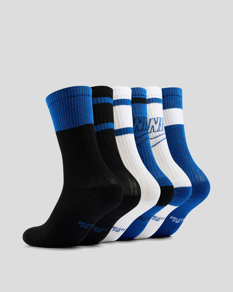 Nike Kids' Everyday Crew Socks 6 Pack for Unisex