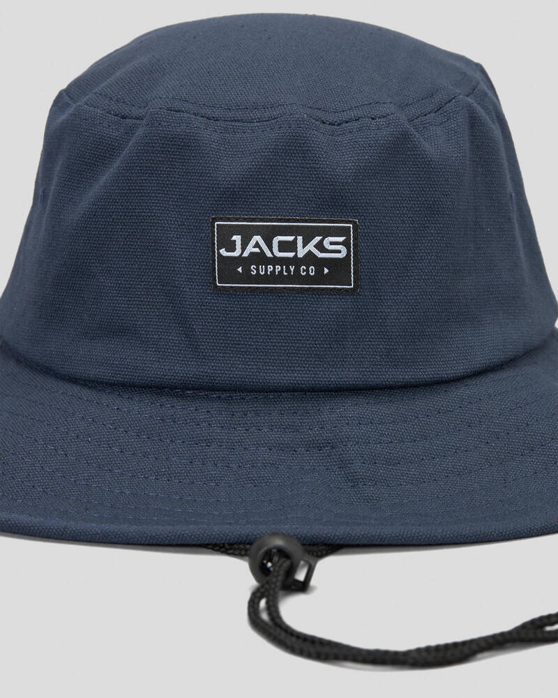 Shop Jacks Shadow Wide Brim Hat In Navy Fast Shipping & Easy Returns