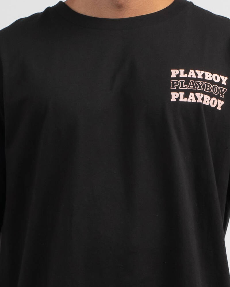 Playboy Bunny Stack T-Shirt for Mens