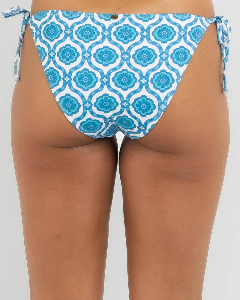 Kaiami Gidget Tie Side Bikini Bottom for Womens