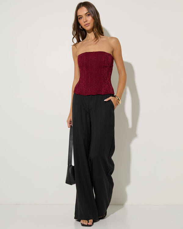 Ava And Ever Meli Lace Corset Top for Womens