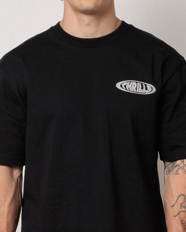 Thrills Shadowless Oversize Fit T-Shirt for Mens