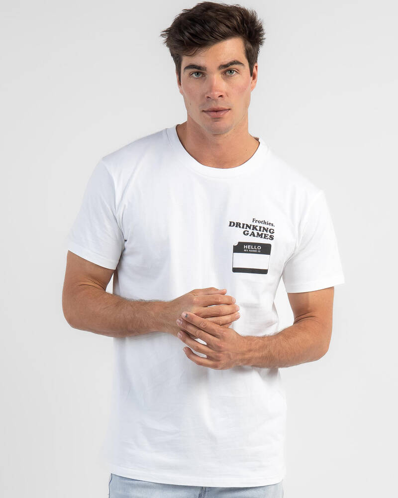 Frothies Tally Game T-Shirt for Mens